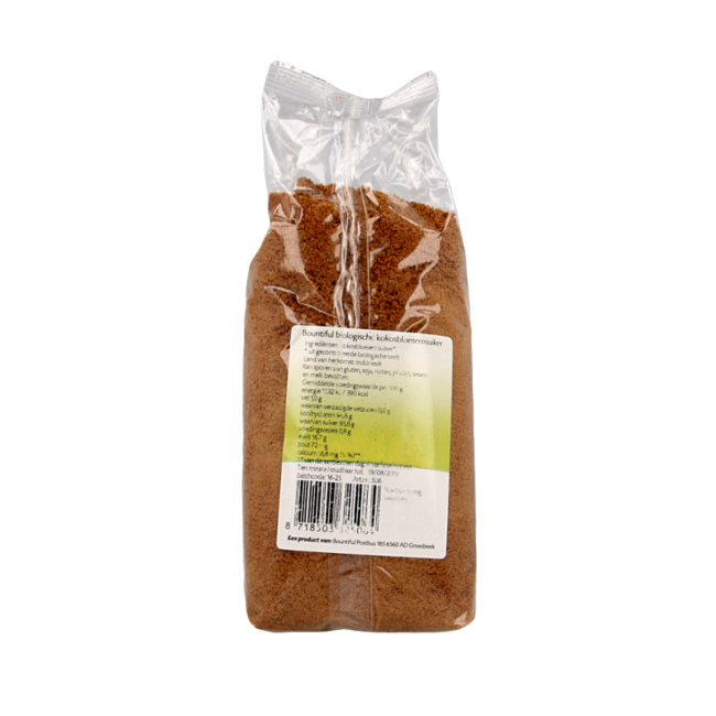 Azúcar de flor de coco bio 500 gramos