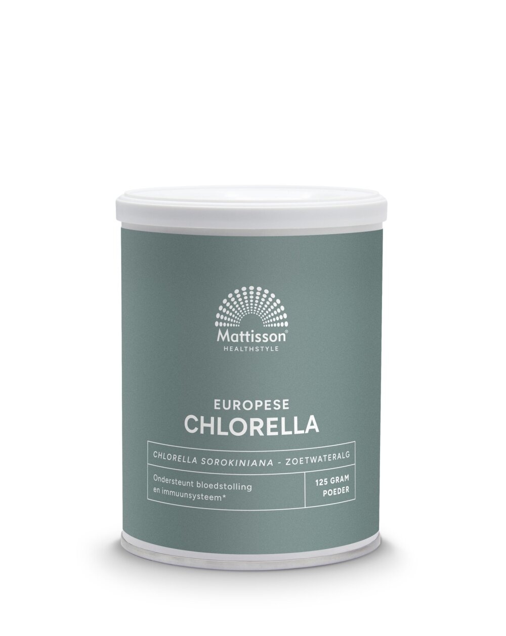 Mattisson Chlorella en polvo europea 125 gramos