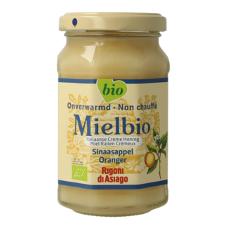 Mielbio Miel en crema de naranja bio 300 Gramos