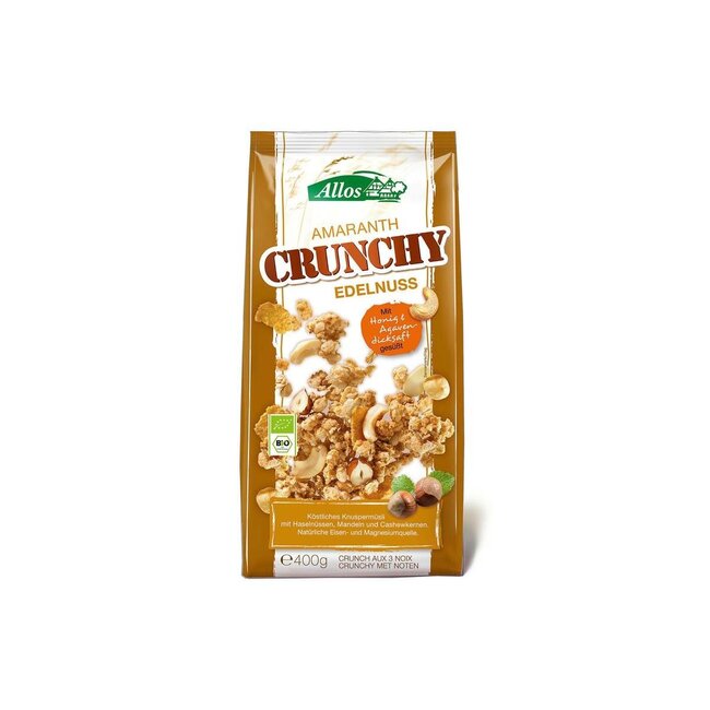 Crunchy amaranto tripla frutta secca bio 400 Grammi