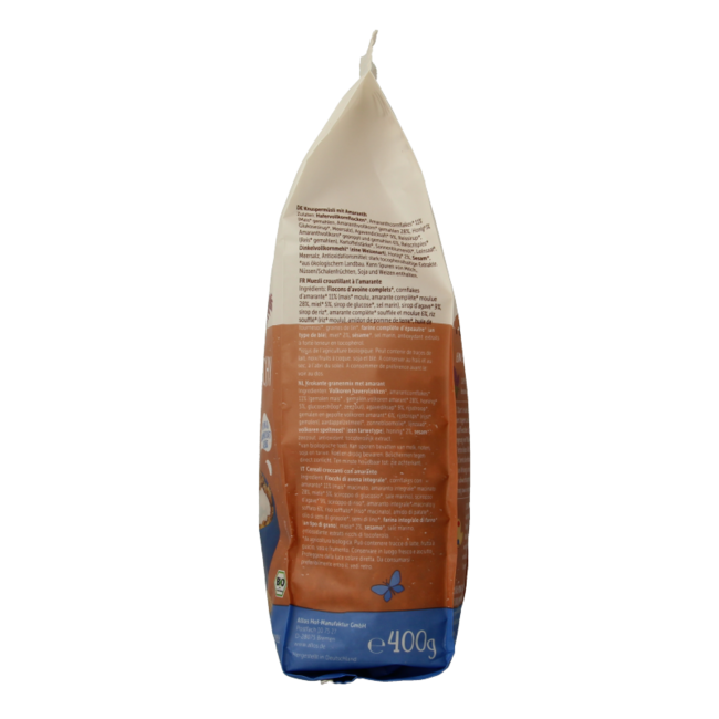 Allos Crunchy Amaranth Basic Bio 400 Gramm