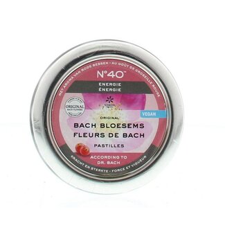Bach Bloesem Bach-Blüten Pastillen Nr. 40 Energie 50 Gramm
