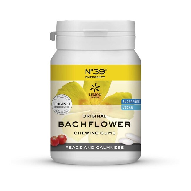 Gomme da Masticare Fiori di Bach n. 39 Calma e Relax, 40 Pezzi