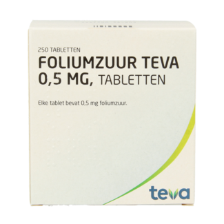 Teva Kwas foliowy 0.5 250 tabletek