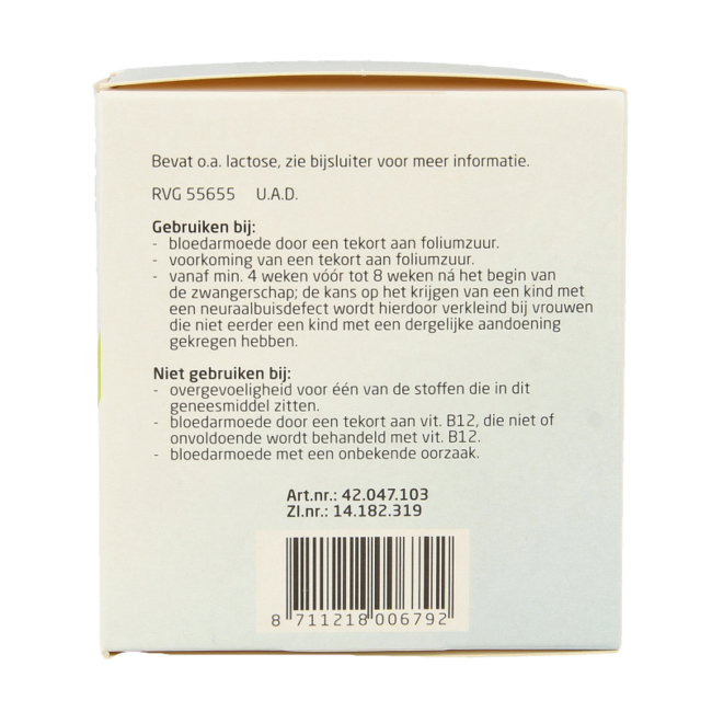 Folsäure 0.5 250 Tabletten