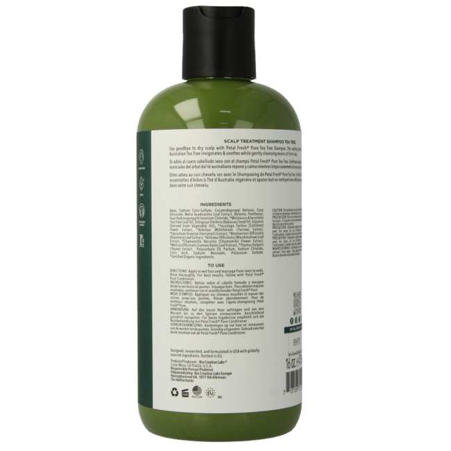 Petal Fresh Shampoo tea tree 475 Millilitres