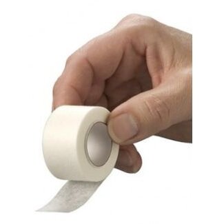 Hekapor Esparadrapo de tejido no tejido HEKA por 5 m x 2,5 cm, 12 unidades