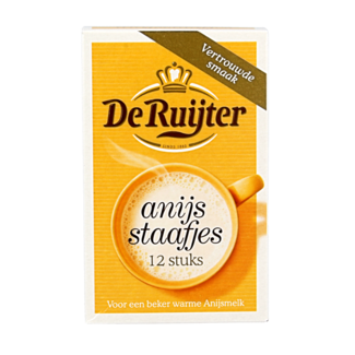 De Ruyter Preparato in Polvere all'Anice (Anijsstaafjes) 75.6 Grammi