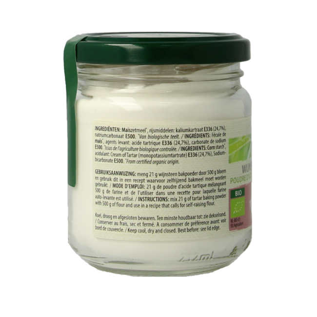 Tammi Poudre à lever bio à la crème de tartre 115 g