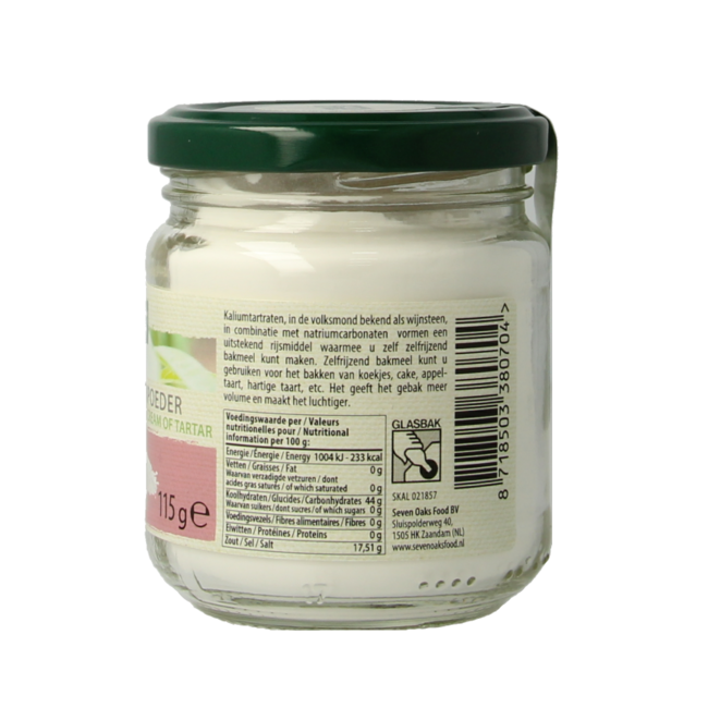 Tammi Organic Cream of Tartar Baking Powder 115g