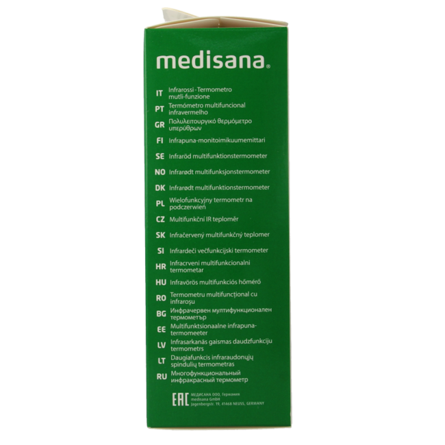 Medisana Multifunctionele thermometer TM750 1 Stuks