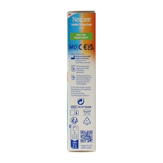 Compresa de frío y calor mini 11 x 12 cm, 1 unidad