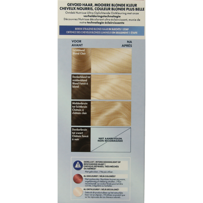 Nutrisse Nutrisse ultra rozjaśniacz D+++ 1 Zestaw