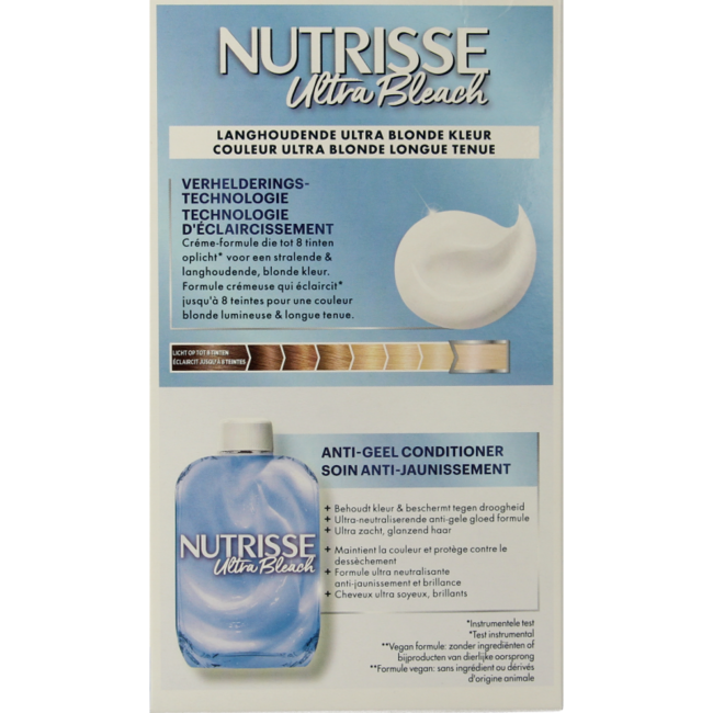 Nutrisse Ultra Bleach D+++ Set de decoloración 1 unidad