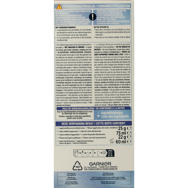 Nutrisse Nutrisse ultra bleach D+++ 1 Set