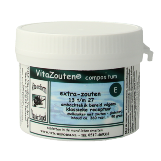 Vitazouten Vitazouten Compositum extra 13 al 27 360 comprimidos
