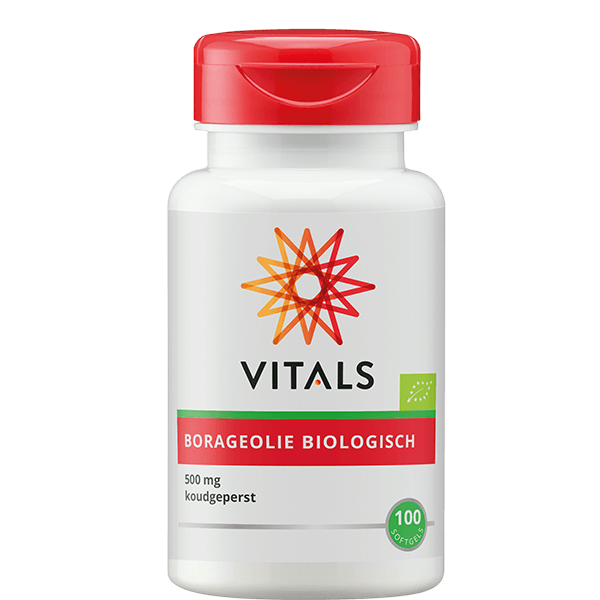 Vitals Aceite de borraja 500 mg bio 100 cápsulas blandas