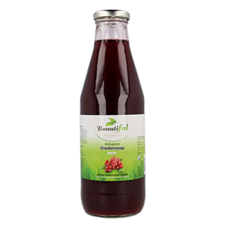 Bountiful Zumo de arándanos rojos bio 750 ml