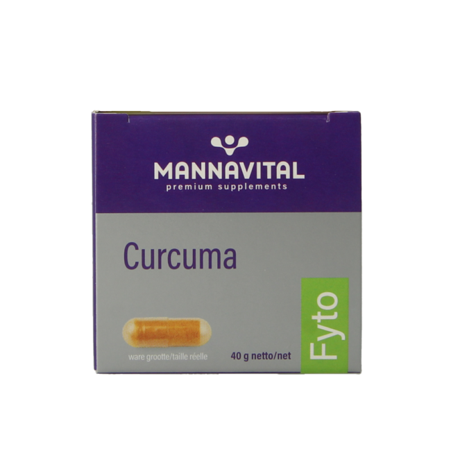 Mannavital Curcuma platinum 60 kapsułek wegetariańskich