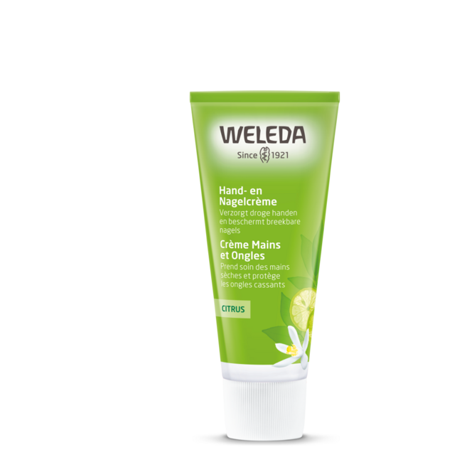 Weleda Citrus hand en nagel creme 50 Milliliter