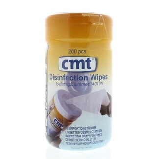 CMT CMT Disinfection wipes  200 Stuks