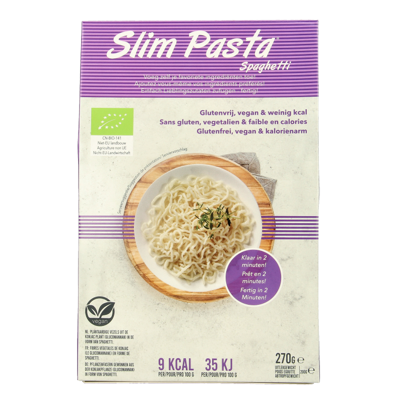 Slim Slim pasta spaghetti bio 270 Gram