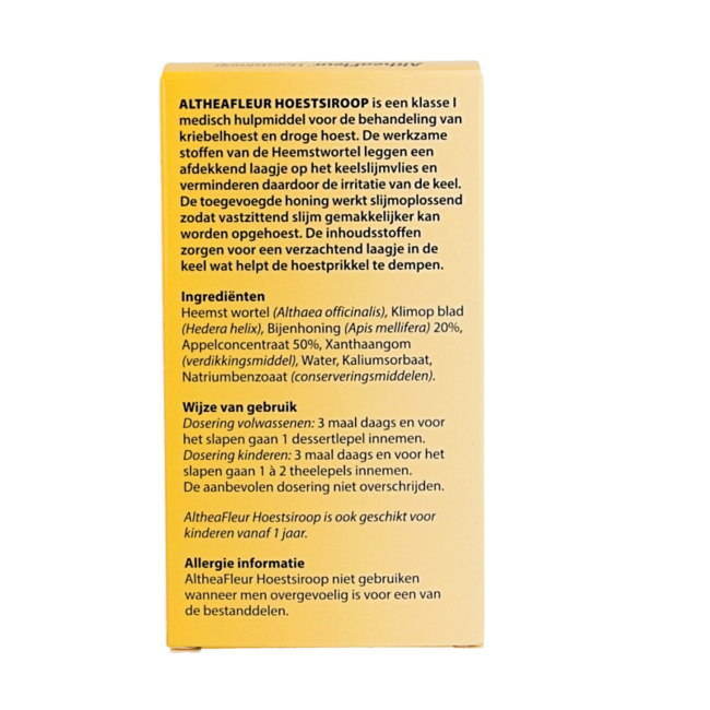 Altheafleur Cough Syrup 200 Millilitres