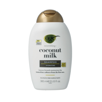 OGX Shampoo coconut milk nourishing 385 Millilitres
