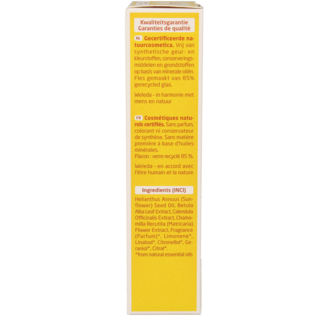 Aceite de masaje de caléndula 100 mililitros