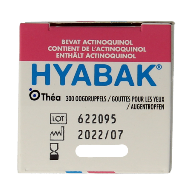 Hyabak Oogdruppels 10 Milliliter