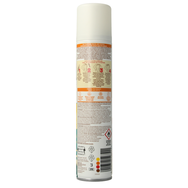 Batiste Champú en seco Tropical 200,00 mililitros