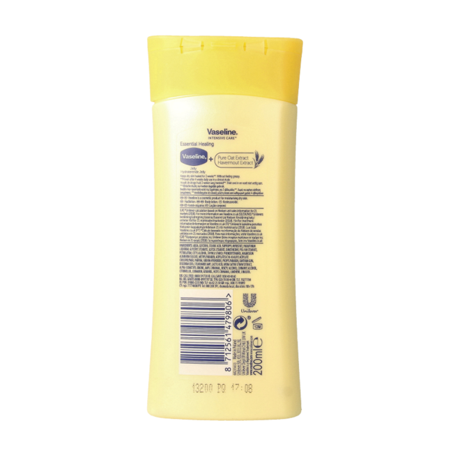 Lozione Corpo Vaseline Intensive Care Essential Healing 200 Millilitri