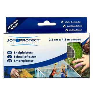 Joy2protect Joy2protect Snelpleisters groen 2.5cm x 4.5m 2 Rol
