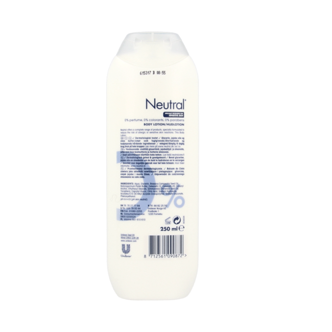 Body Lotion 250 Millilitres