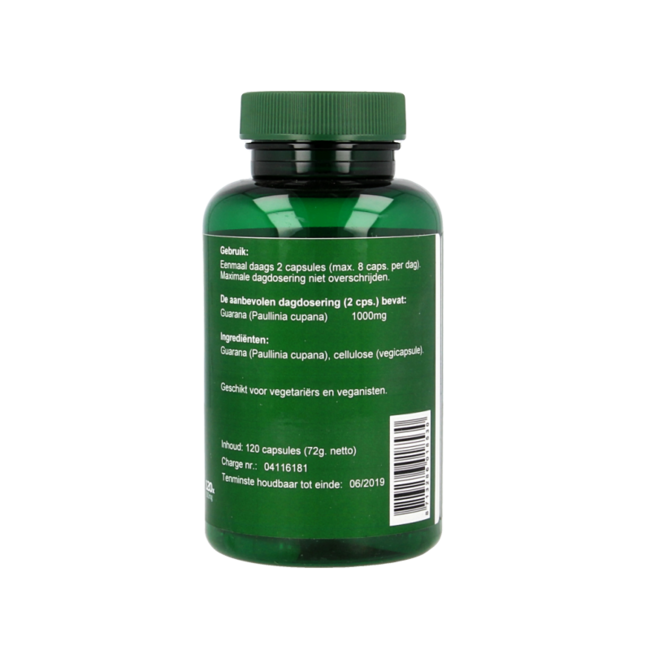 RIO Gogo guarana 500mg 120 kapsułek wegetariańskich