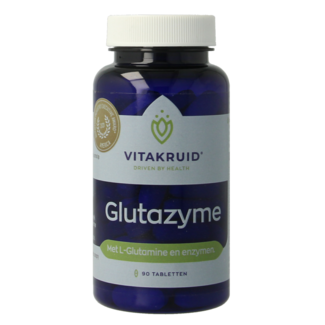 Vitakruid Glutazyme avec enzymes digestives et L-Glutamine 90 comprimés