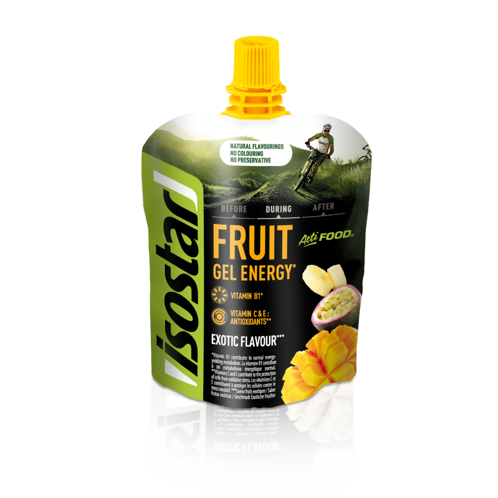 Isostar Actifood Esotico 90g | Gel Energetico Fruttato