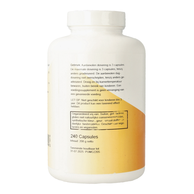 Ortholon Magnesium Citrate 240 Vegetarian Capsules