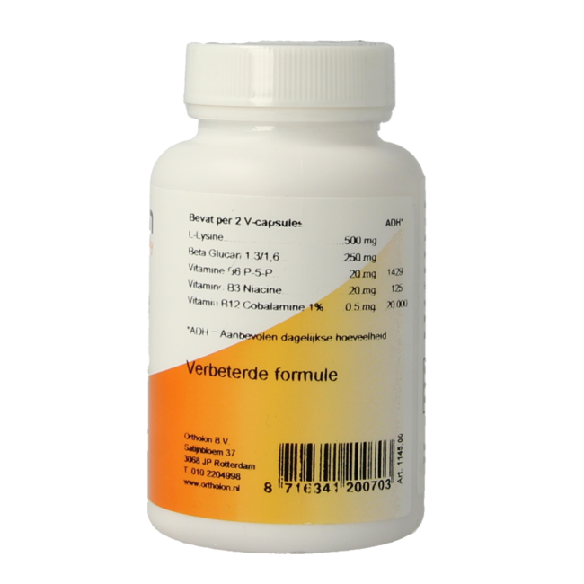 Ortholon L-Lysine plus 60 Vegetarische capsules