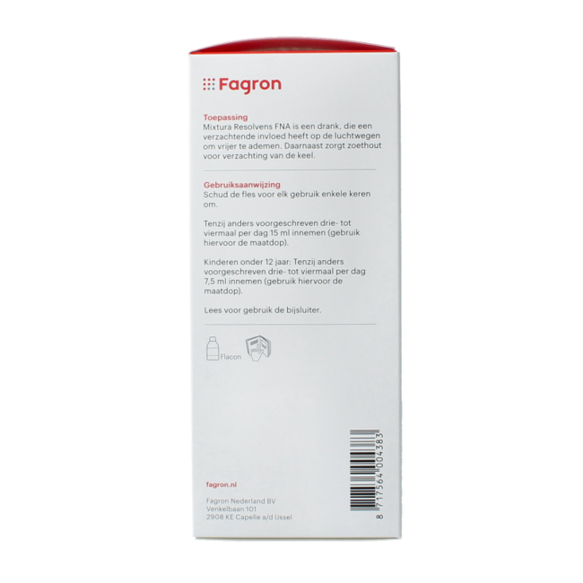 Fagron Mixtura Resolvens FNA 250 Milliliter