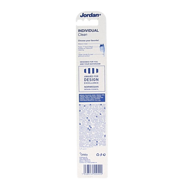Toothbrush Individual Clean medium 1 Piece