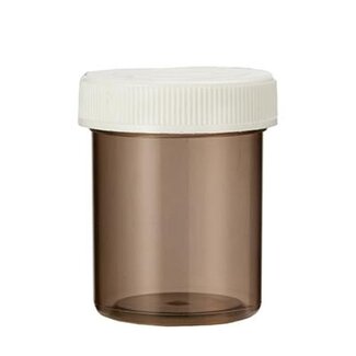 Spruyt Hillen Spruyt Hillen Tablettenfläschchen 25 ml Shadow mit Deckel 120 Stück