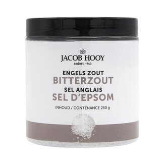 Jacob Hooy Jacob Hooy Bitter Salt/Epsom Salt 250 Gram