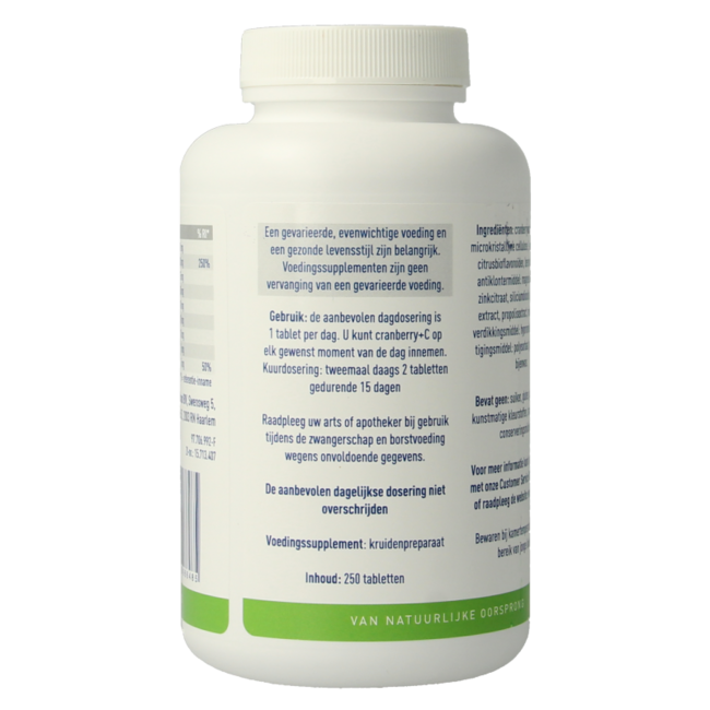 Phital Cranberry + C 250 Comprimidos