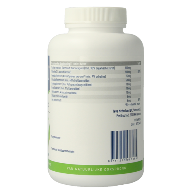 Phital Cranberry + C 250 Comprimidos