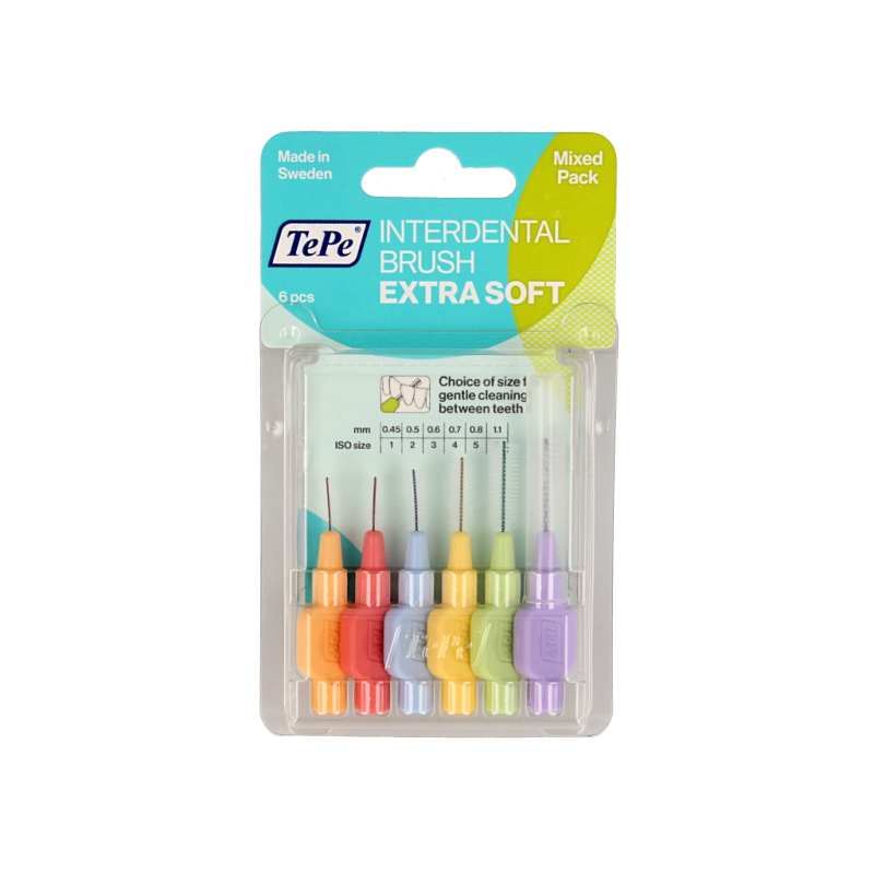 TePe Cepillo interdental TePe x-soft mixto 6 unidades