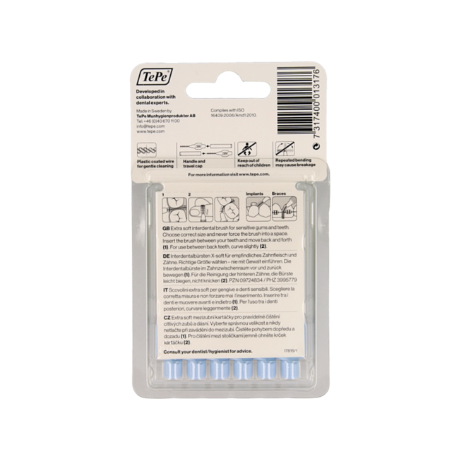 Interdentale rager extra soft licht blauw maat 3 6 Stuks
