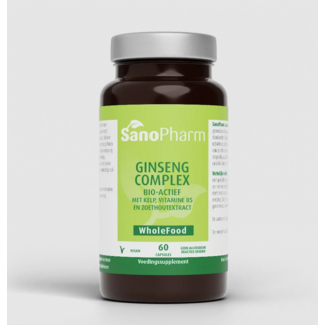 SanoPharm SanoPharm Ginseng complex f/k/a Adrenal plus wholefood 60 Capsules