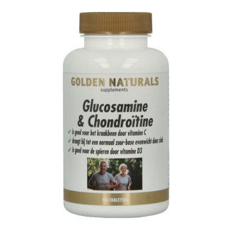 Golden Naturals Glucosamin & Chondroitin 100 Tabletten