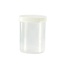 Flacon à comprimés 170 ml transparent avec bouchon, 35 pièces
